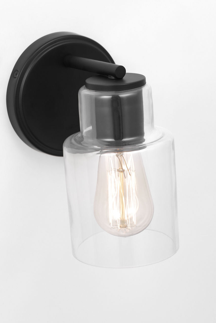 Sayward Small Sconce Midnight Black
