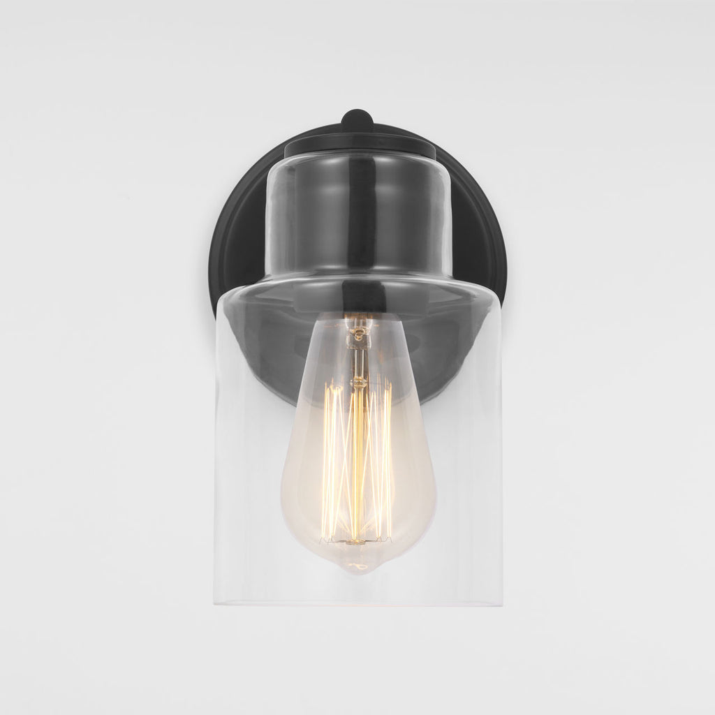 Sayward Small Sconce Midnight Black