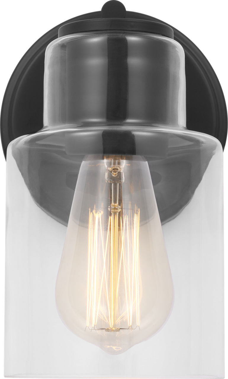 Sayward Small Sconce Midnight Black