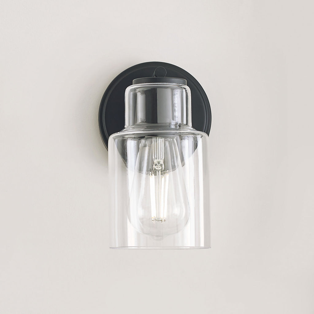 Sayward Small Sconce Midnight Black