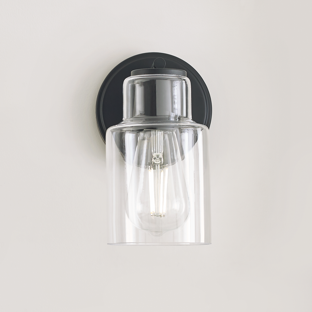 Sayward Small Sconce Midnight Black