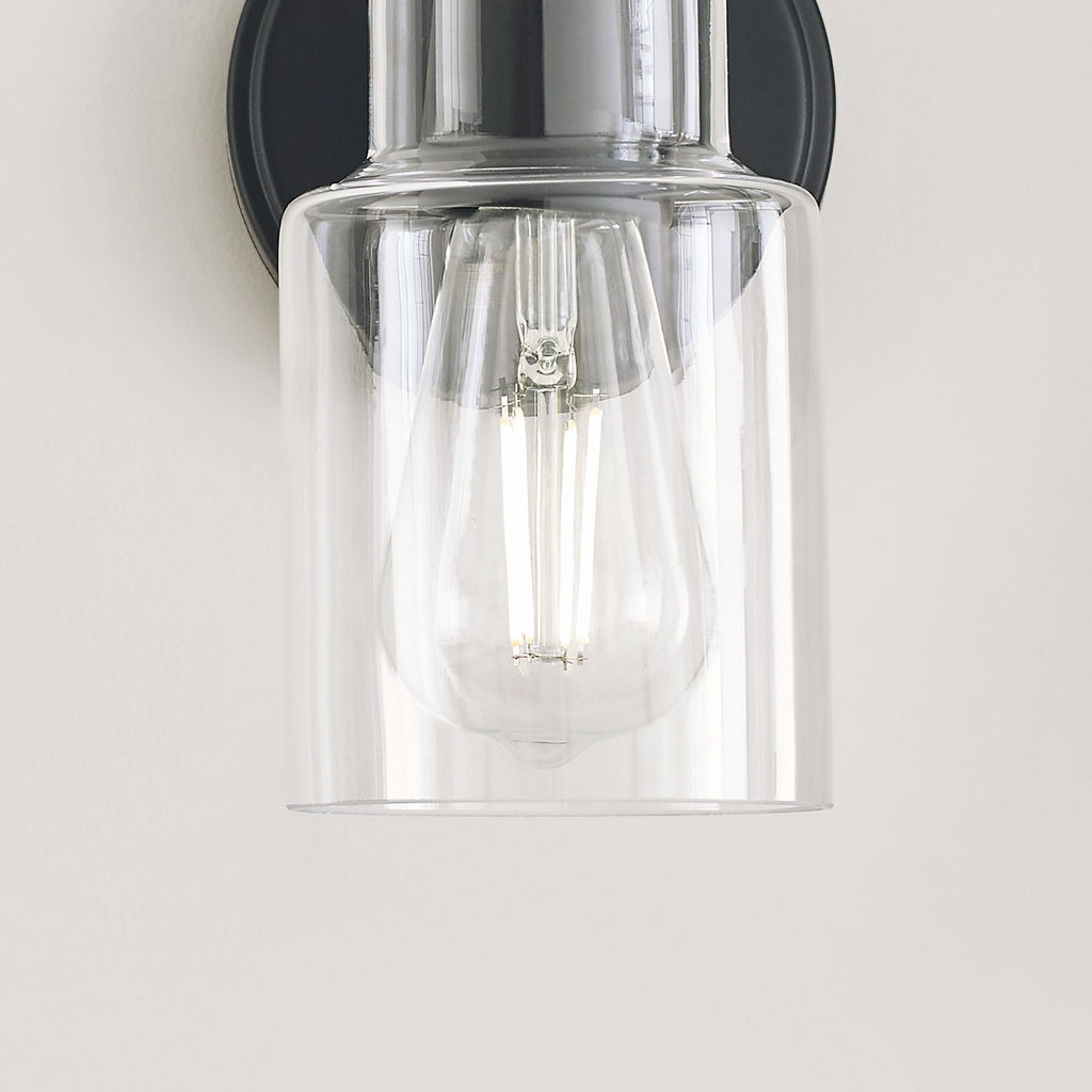 Sayward Small Sconce Midnight Black
