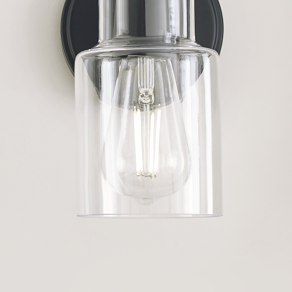 Sayward Small Sconce Midnight Black