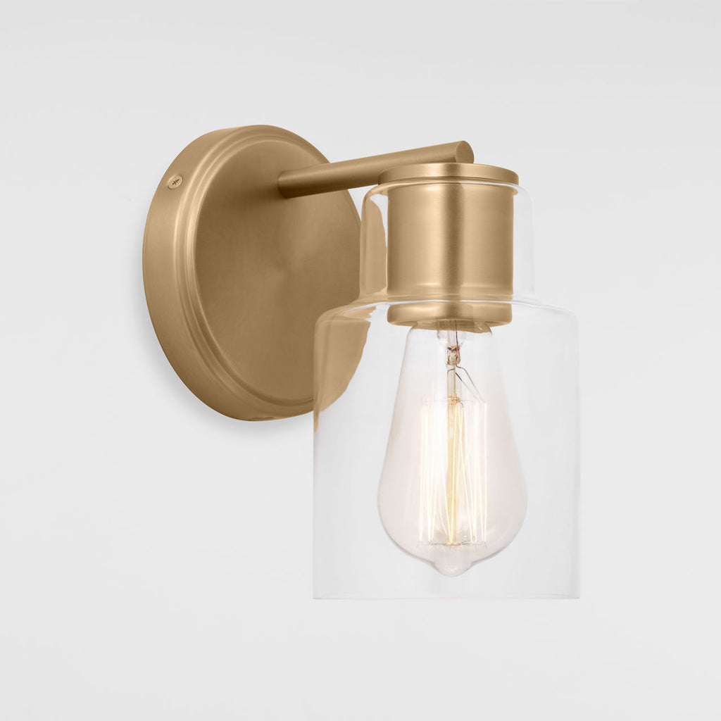 Sayward Small Sconce Satin Brass