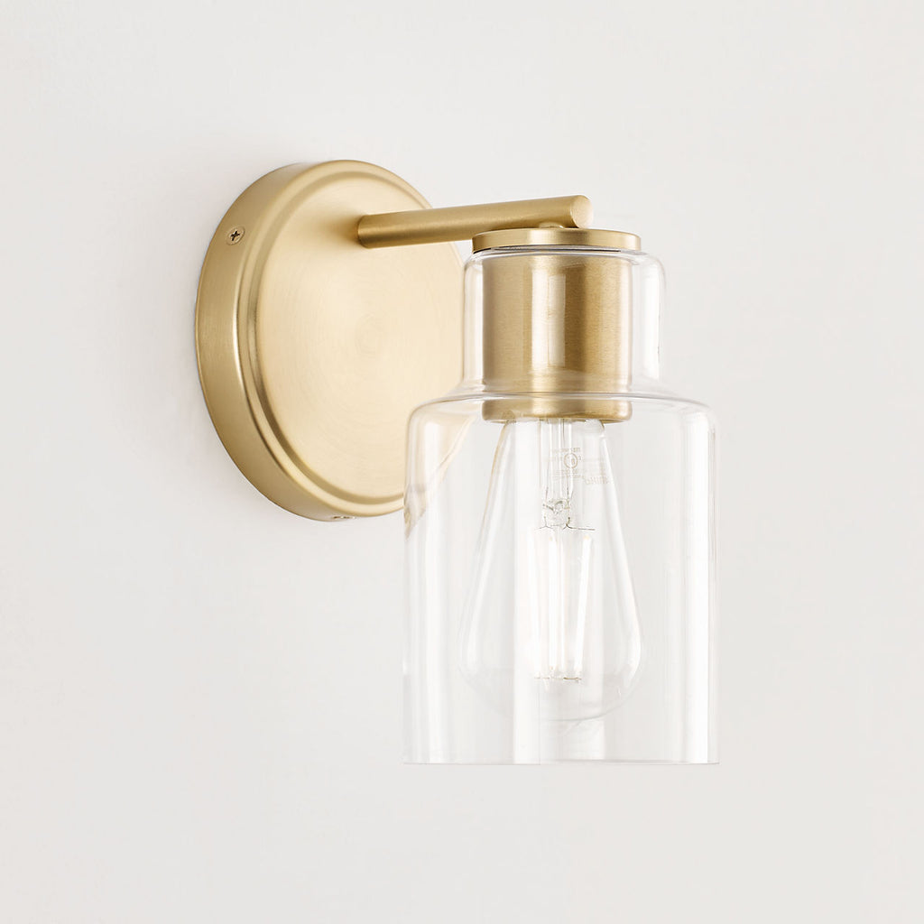 Sayward Small Sconce Satin Brass