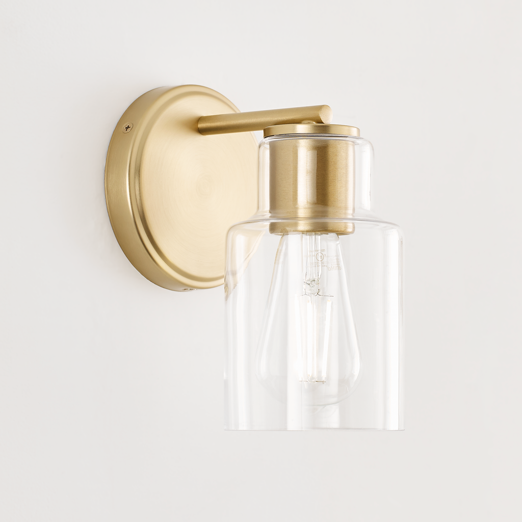 Sayward Small Sconce Satin Brass