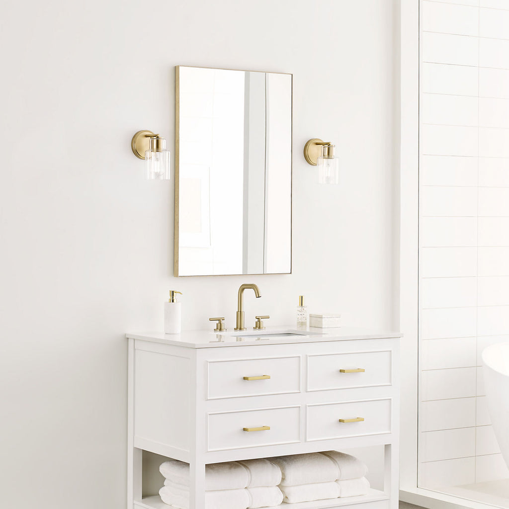 Sayward Small Sconce Satin Brass