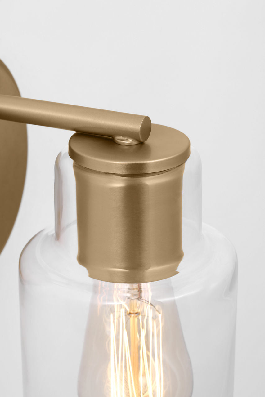 Sayward Small Sconce Satin Brass