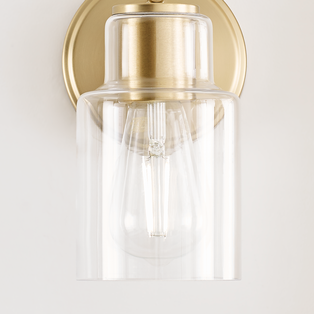 Sayward Small Sconce Satin Brass