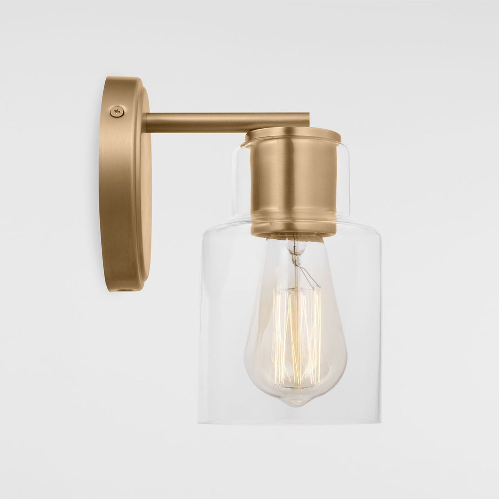 Sayward Small Sconce Satin Brass