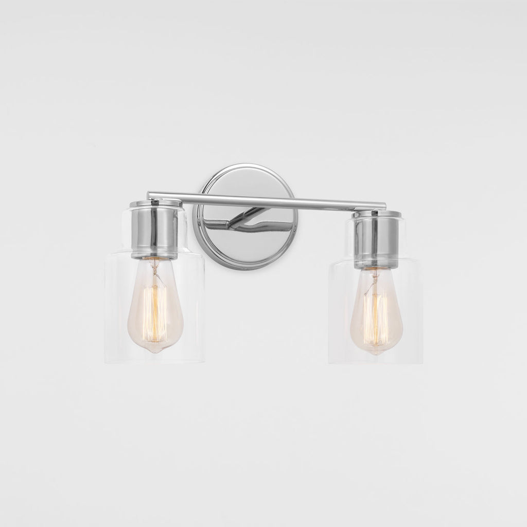 Sayward 2-Light Bath Sconce | Chrome Bulb(s) Not Included