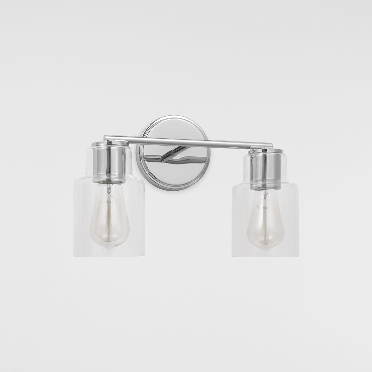 Sayward 2-Light Bath Sconce | Chrome Bulb(s) Not Included