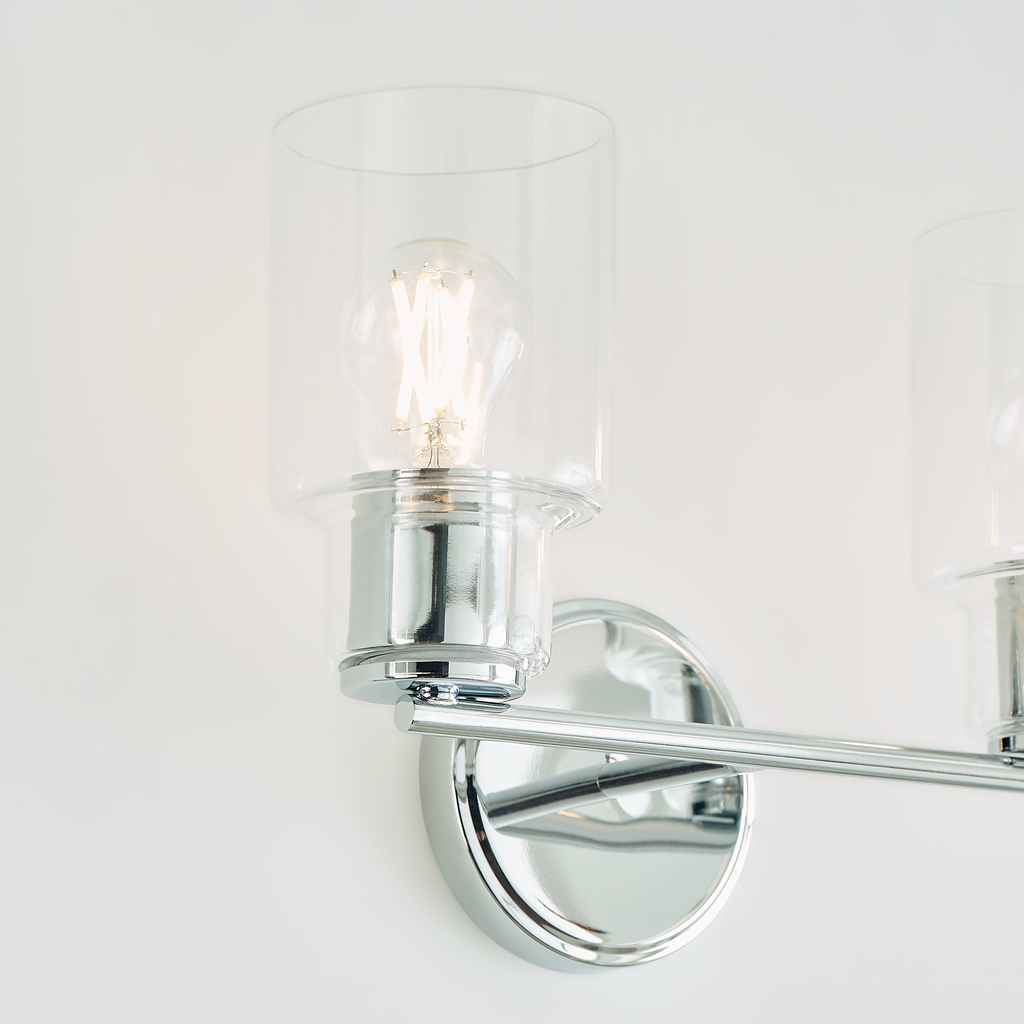 Sayward 2-Light Bath Sconce | Chrome Bulb(s) Not Included