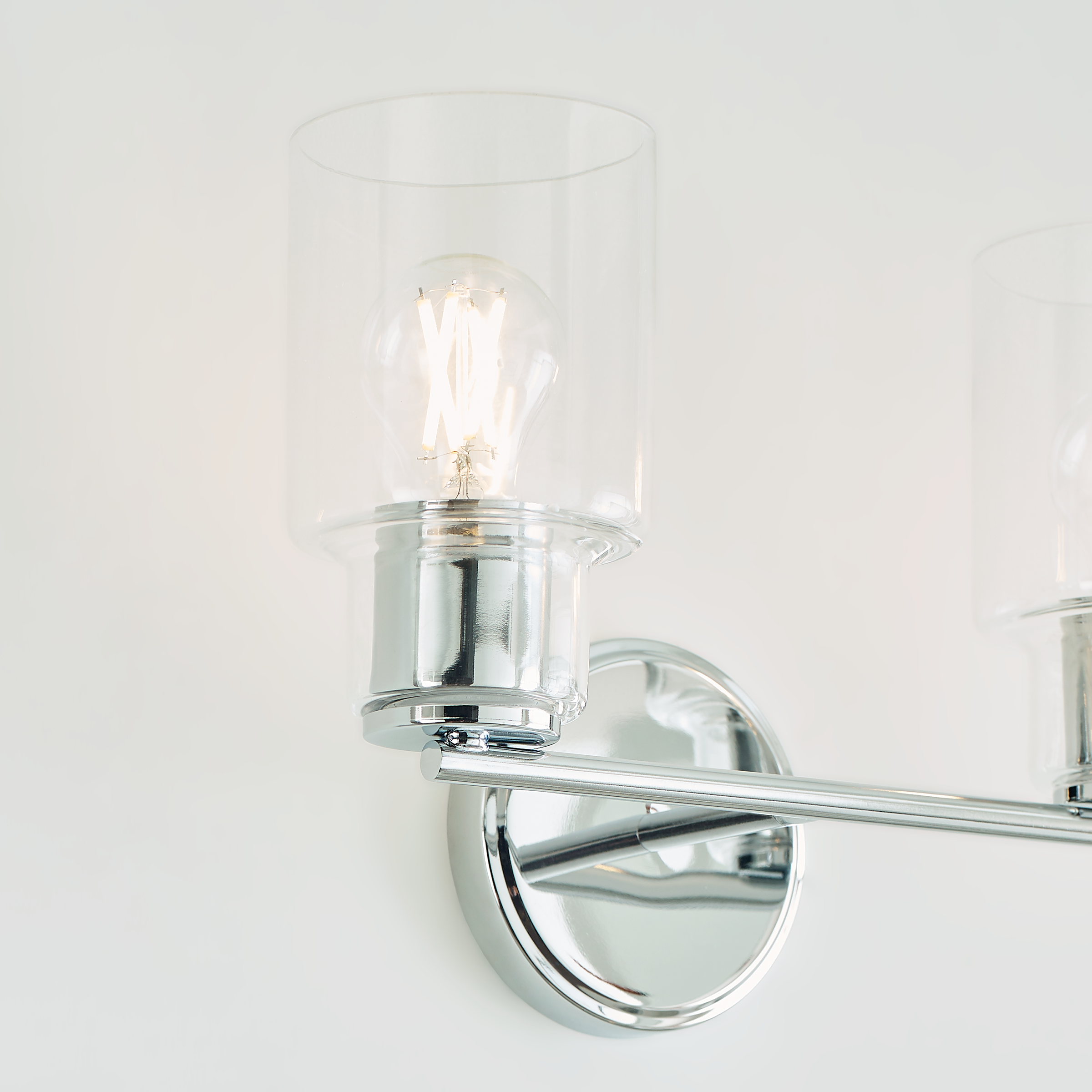 Sayward 2-Light Bath Sconce | Chrome Bulb(s) Not Included