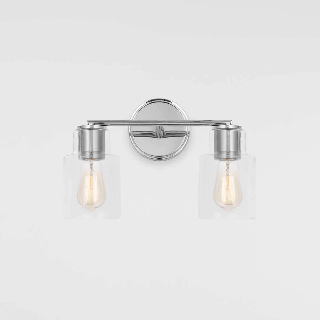 Sayward 2-Light Bath Sconce | Chrome Bulb(s) Not Included