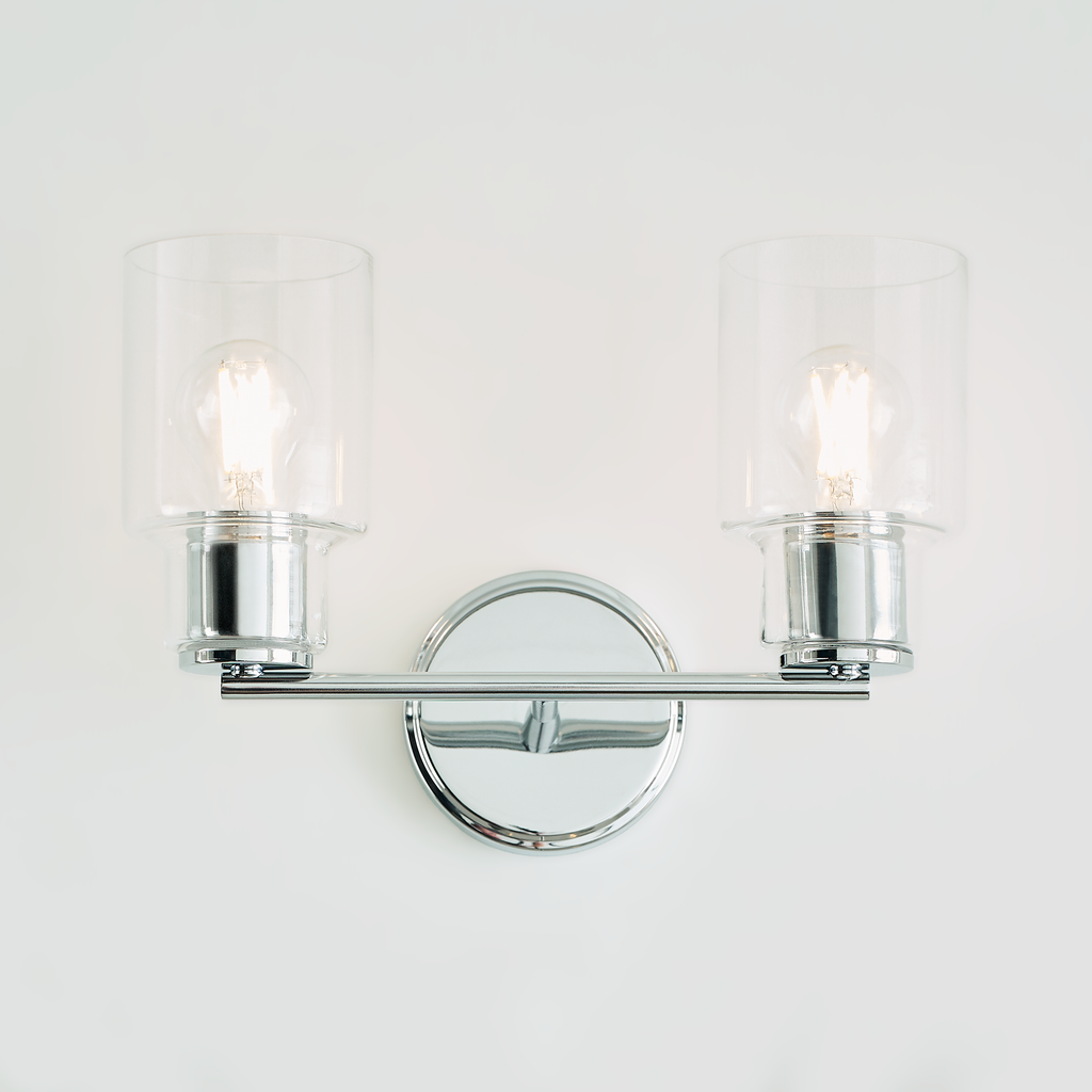 Sayward 2-Light Bath Sconce | Chrome Bulb(s) Not Included