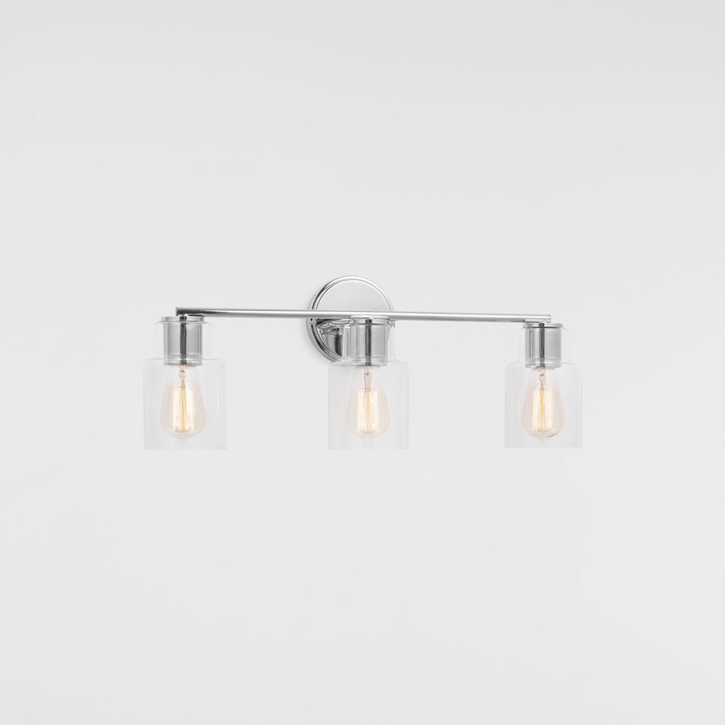 Sayward 3-Light Bath Sconce | Chrome Bulb(s) Included