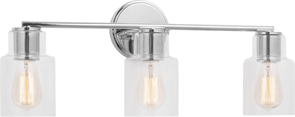 Sayward 3-Light Bath Sconce | Chrome Bulb(s) Included