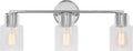 Sayward 3-Light Bath Sconce | Chrome Bulb(s) Included
