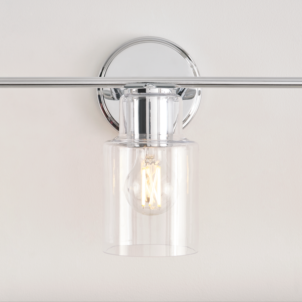Sayward 3-Light Bath Sconce | Chrome Bulb(s) Not Included