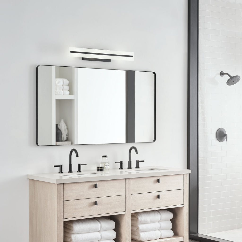 Sayward 3-Light Bath Sconce | Midnight Black Bulb(s) Included