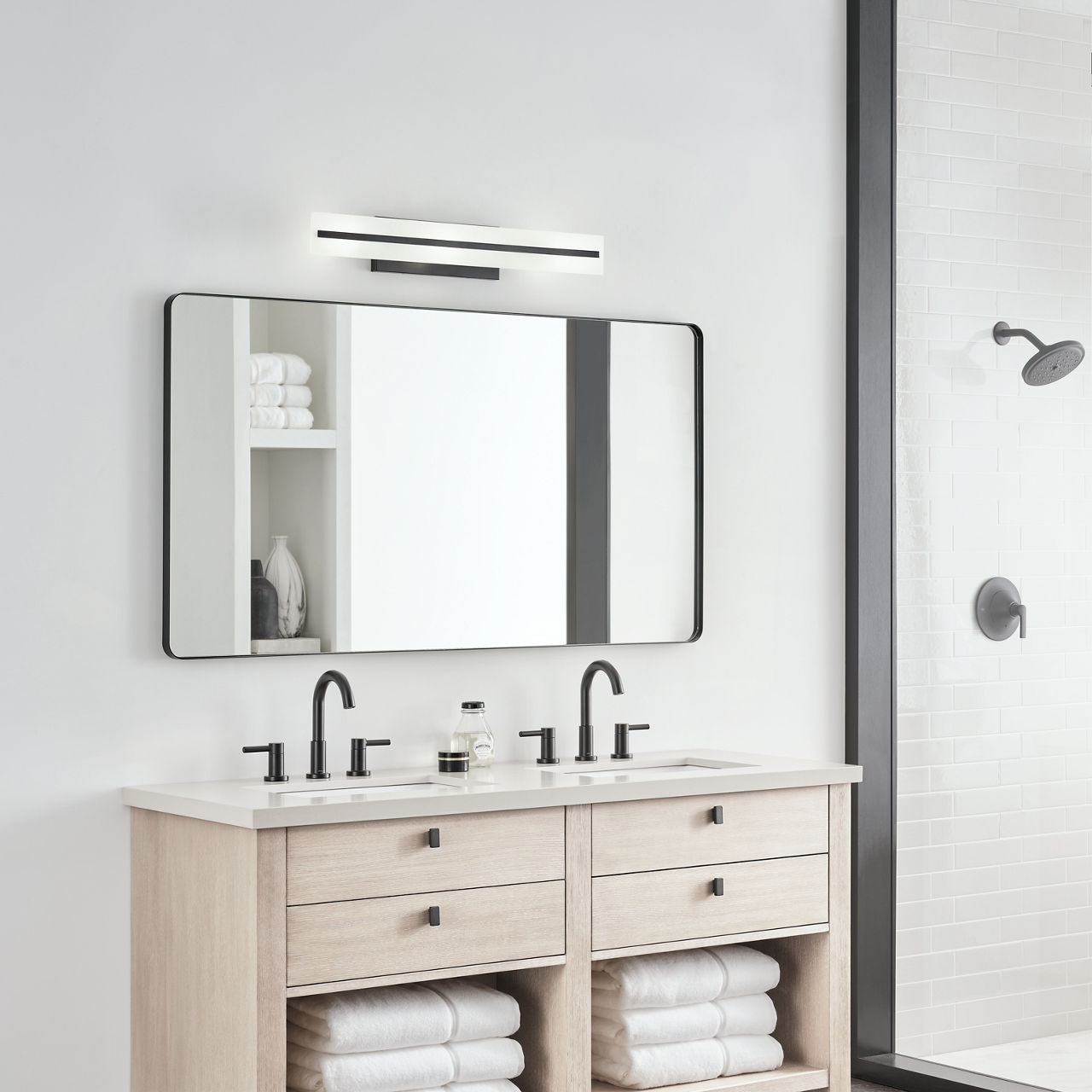 Sayward 3-Light Bath Sconce | Midnight Black Bulb(s) Included