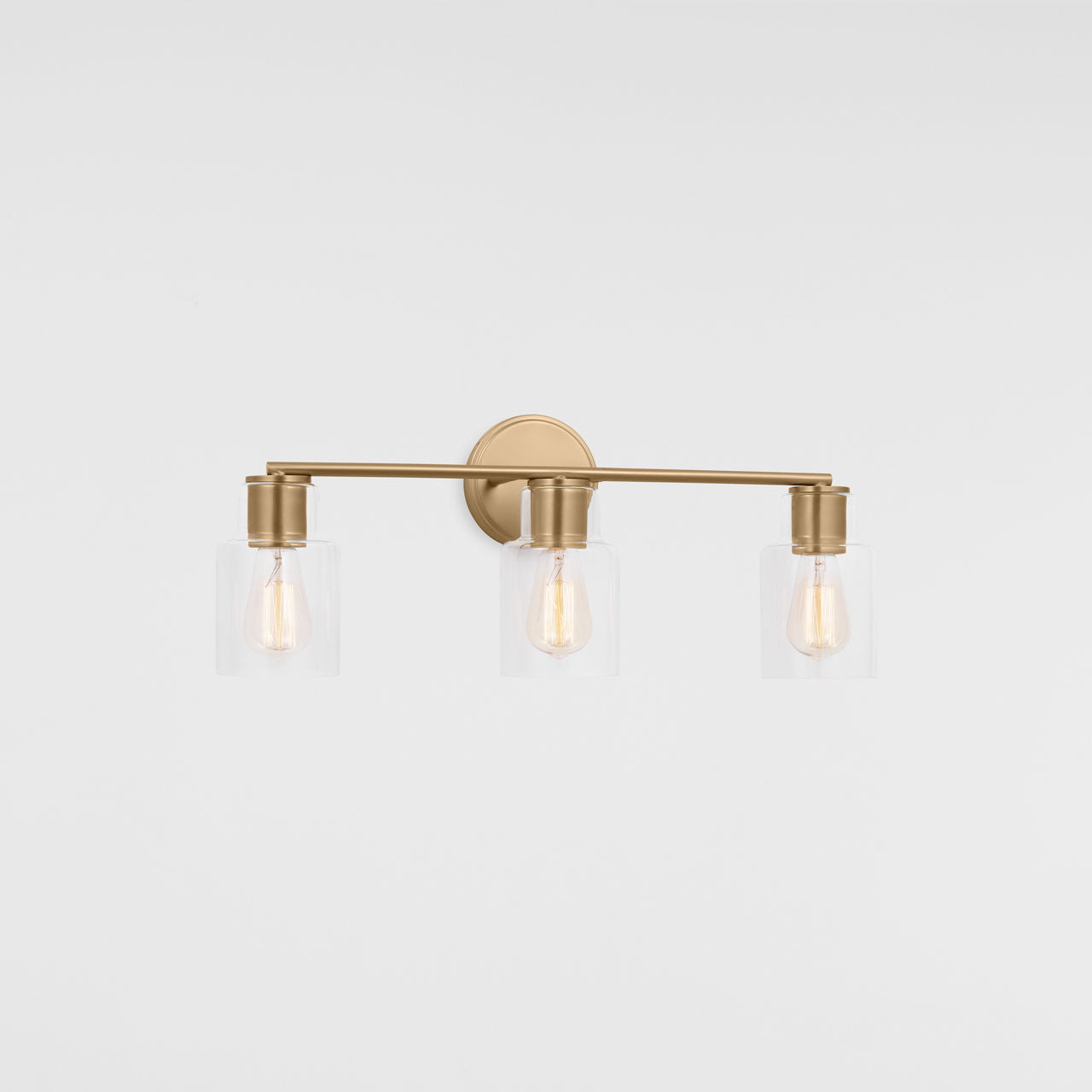 Sayward 3-Light Bath Sconce | Satin Brass Bulb(s) Not Included