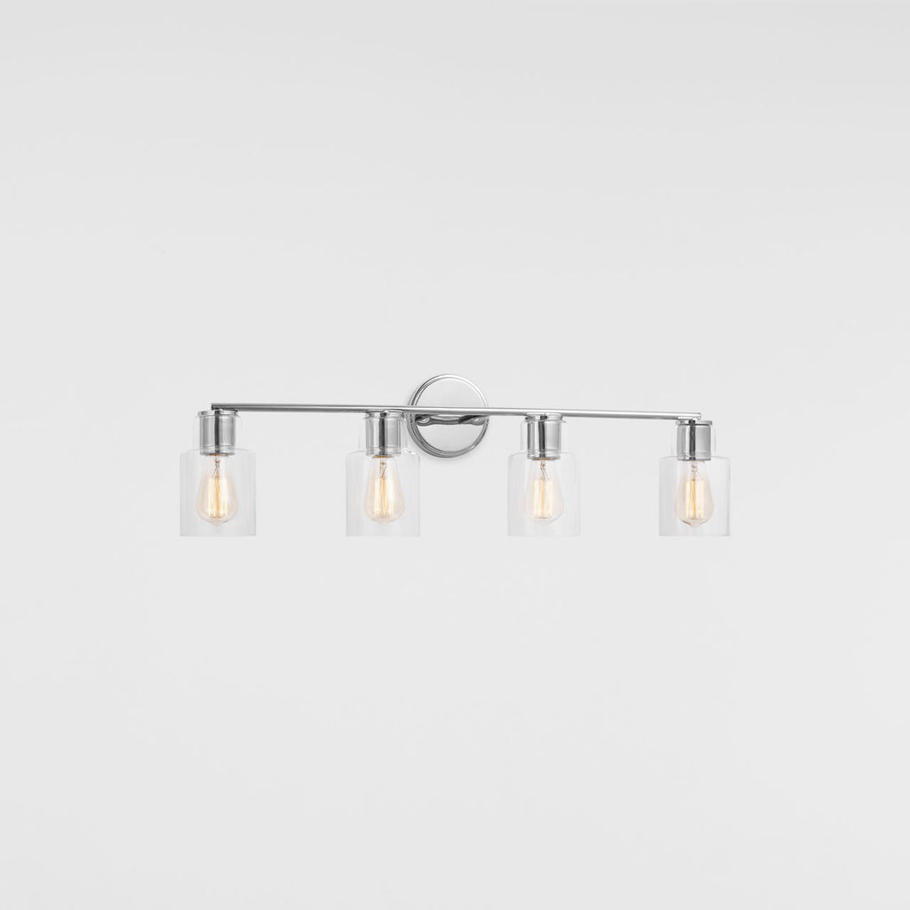 Sayward 4-Light Bath Sconce | Chrome Bulb(s) Not Included