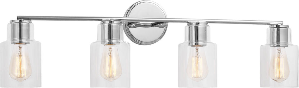 Sayward 4-Light Bath Sconce | Chrome Bulb(s) Not Included