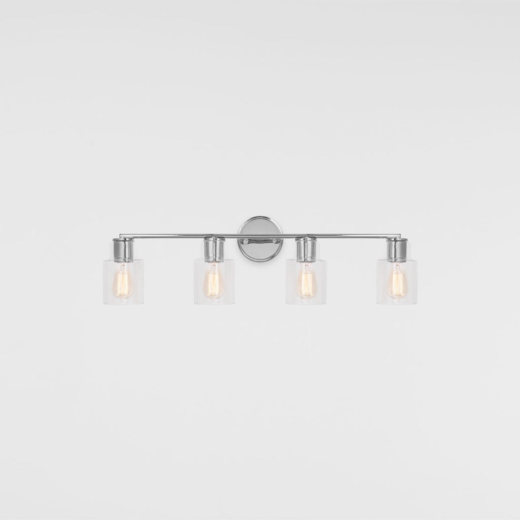 Sayward 4-Light Bath Sconce | Chrome Bulb(s) Not Included