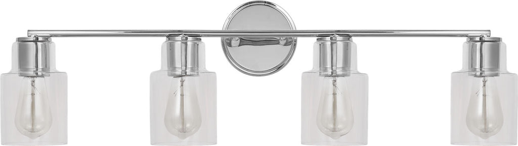 Sayward 4-Light Bath Sconce | Chrome Bulb(s) Not Included