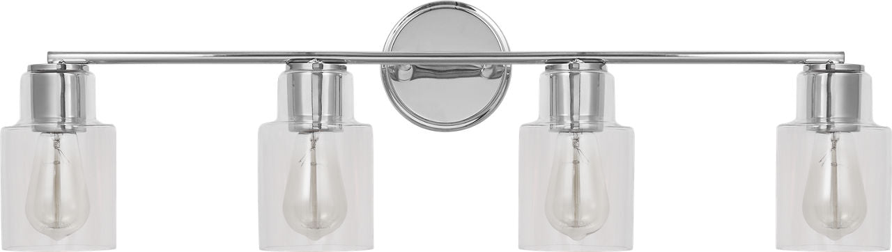 Sayward 4-Light Bath Sconce | Chrome Bulb(s) Not Included