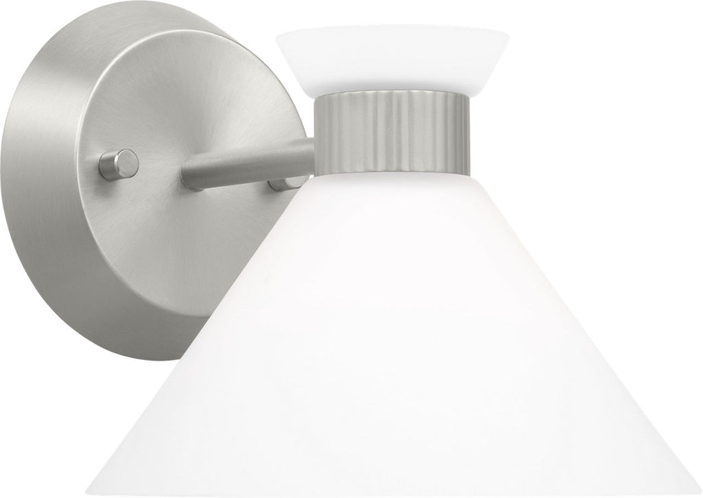 Belcarra Small Sconce Brushed Steel