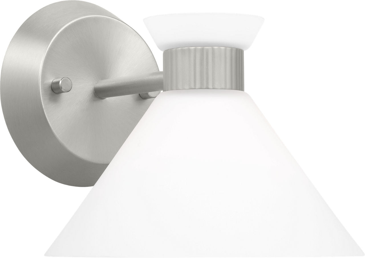 Belcarra Small Sconce Brushed Steel