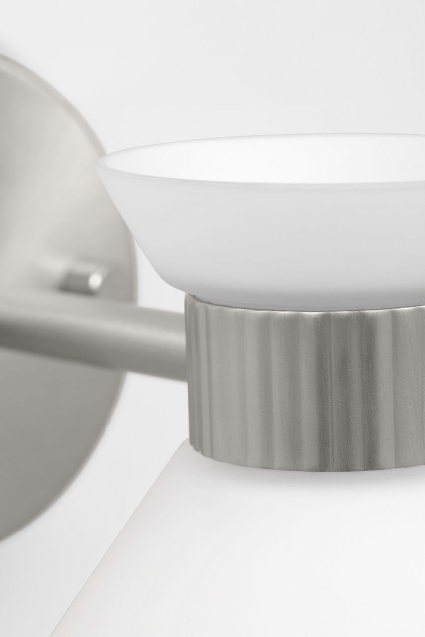 Belcarra Small Sconce Brushed Steel