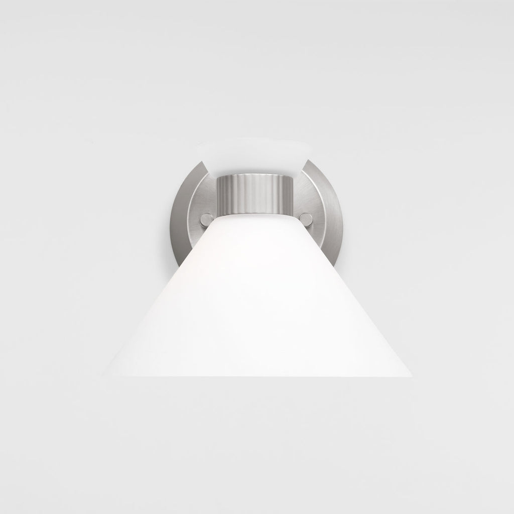 Belcarra Small Sconce Brushed Steel