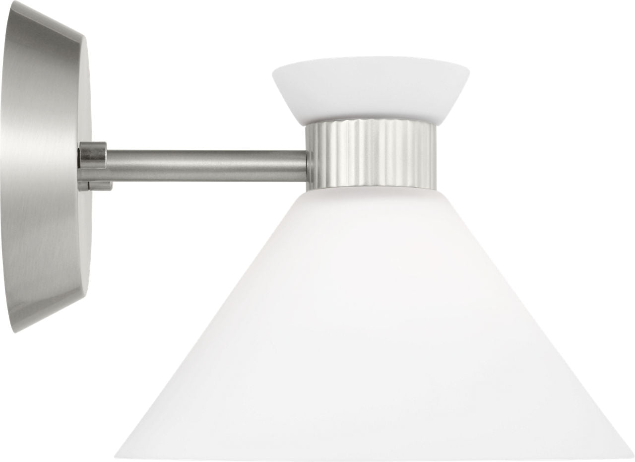 Belcarra Small Sconce Brushed Steel