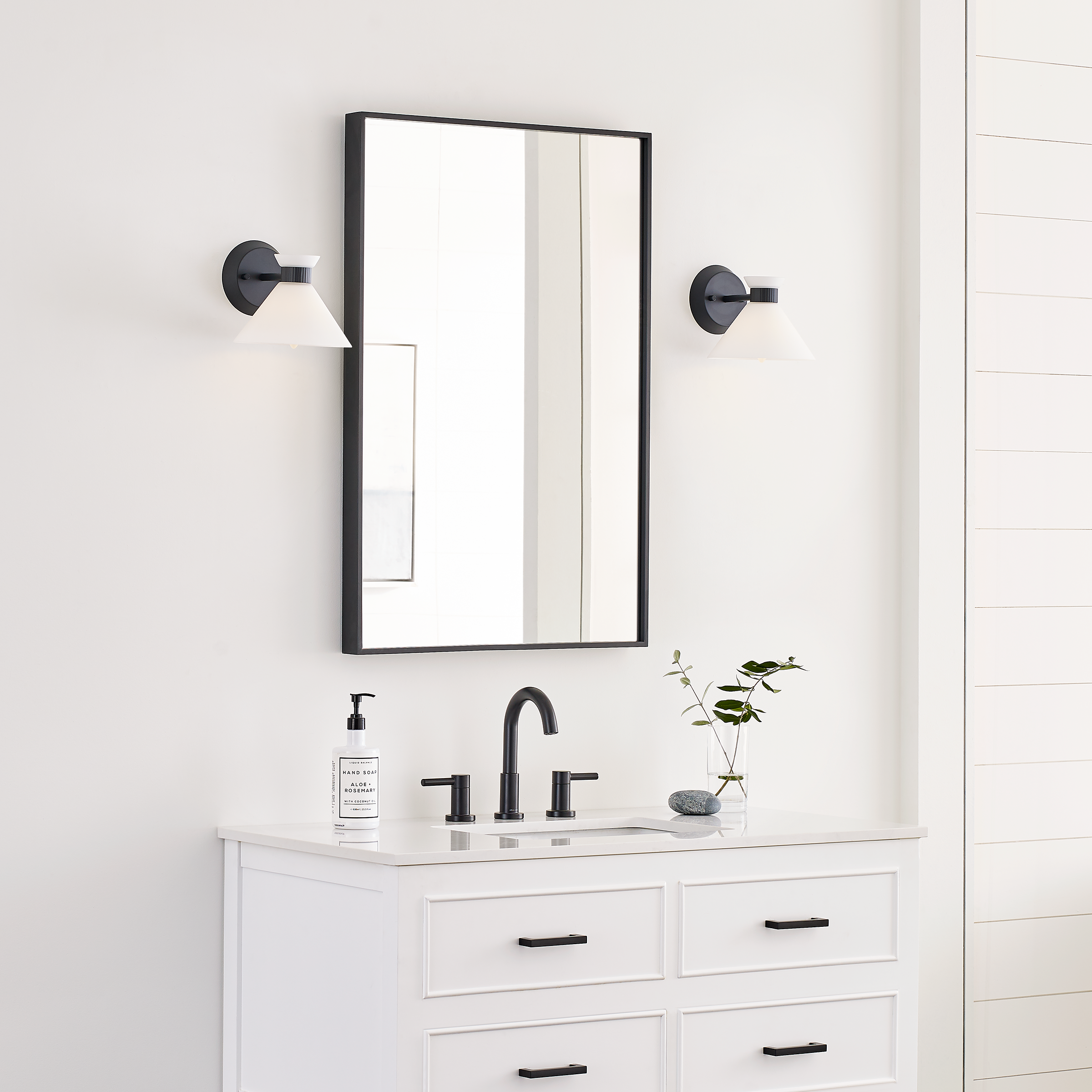 Belcarra Small Sconce Midnight Black