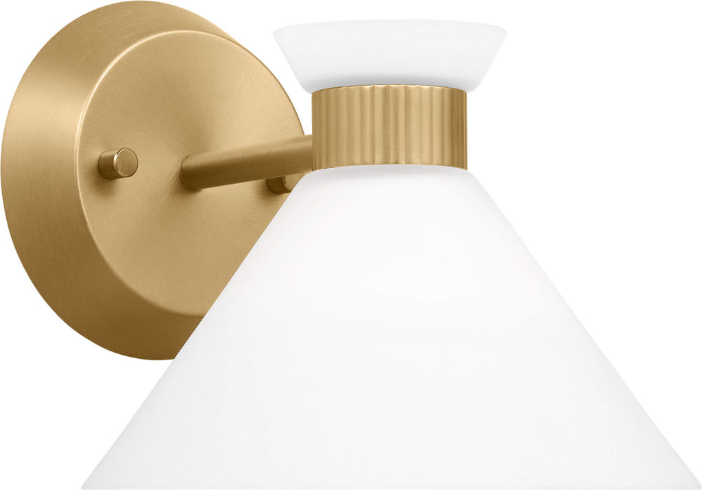 Belcarra Small Sconce Satin Brass
