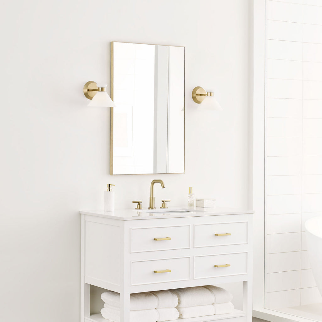 Belcarra Small Sconce Satin Brass