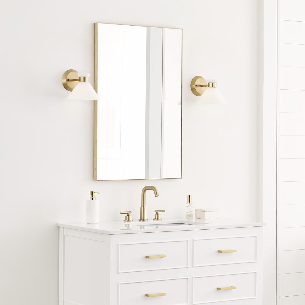 Belcarra Small Sconce Satin Brass