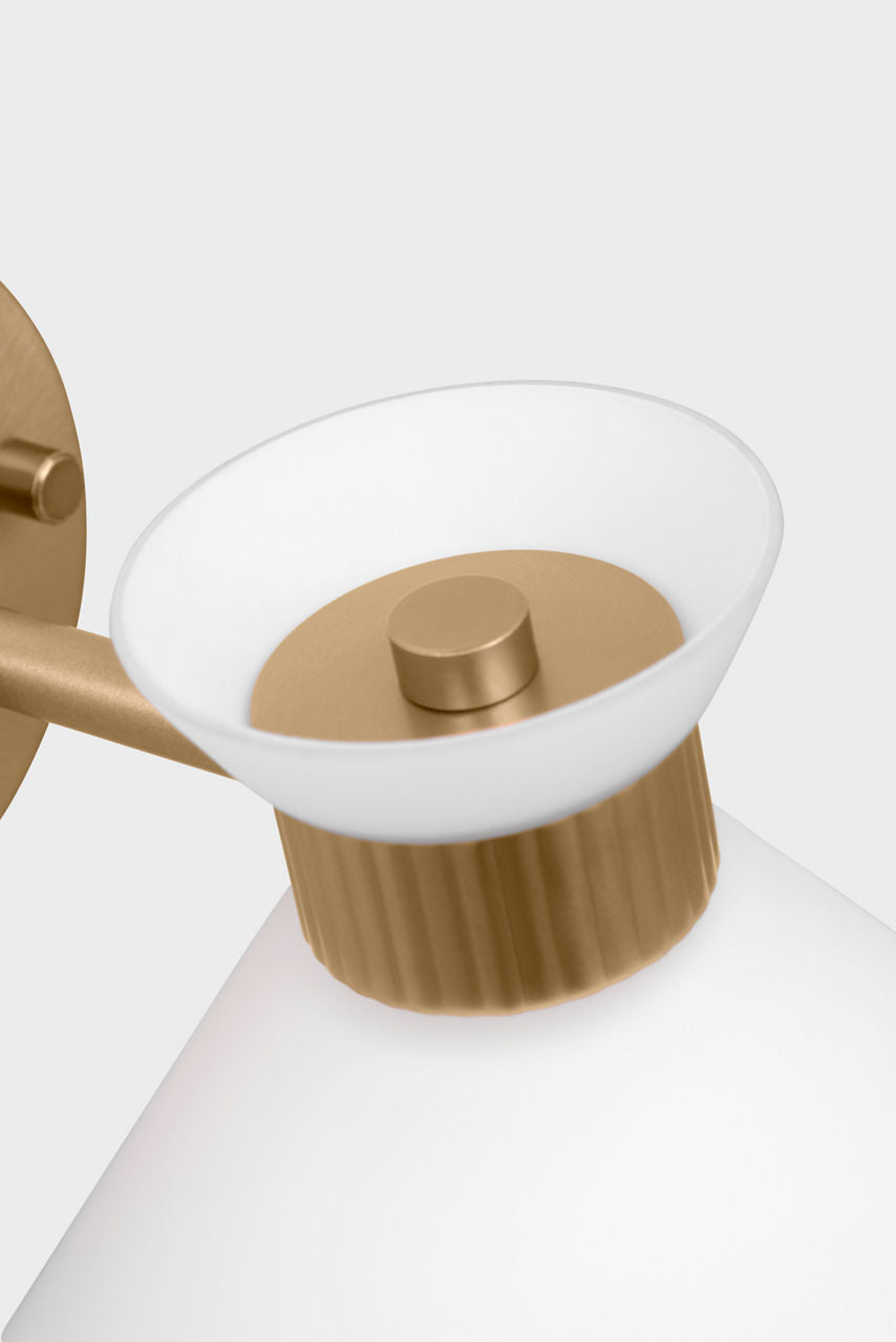 Belcarra Small Sconce Satin Brass