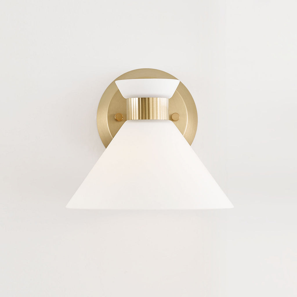 Belcarra Small Sconce Satin Brass