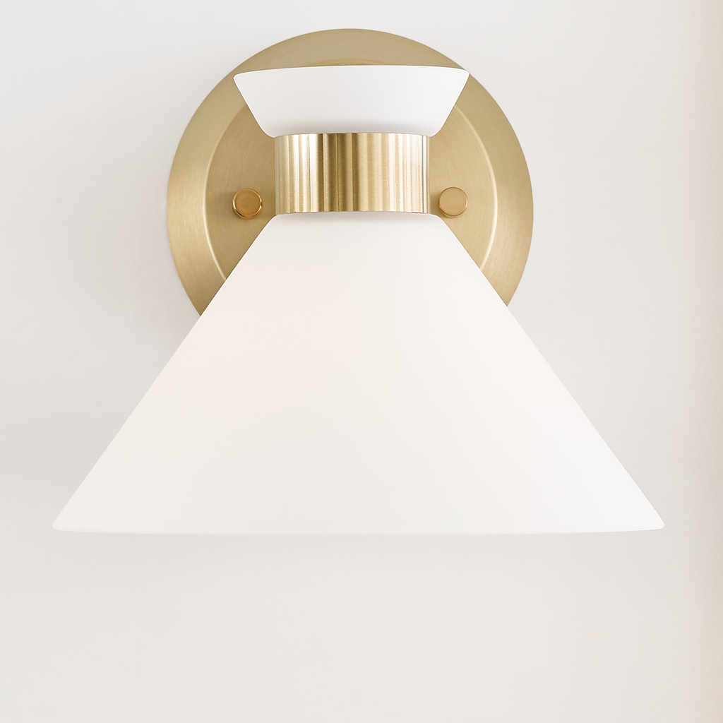 Belcarra Small Sconce Satin Brass