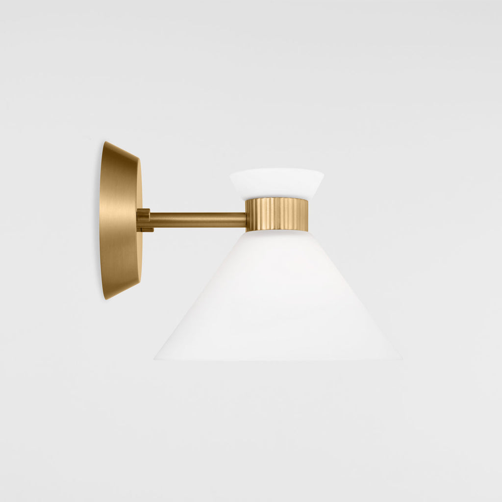 Belcarra Small Sconce Satin Brass