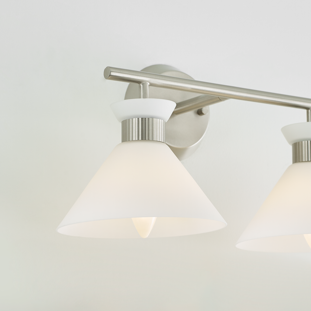 Belcarra 2 - Light Vanity Brushed Steel