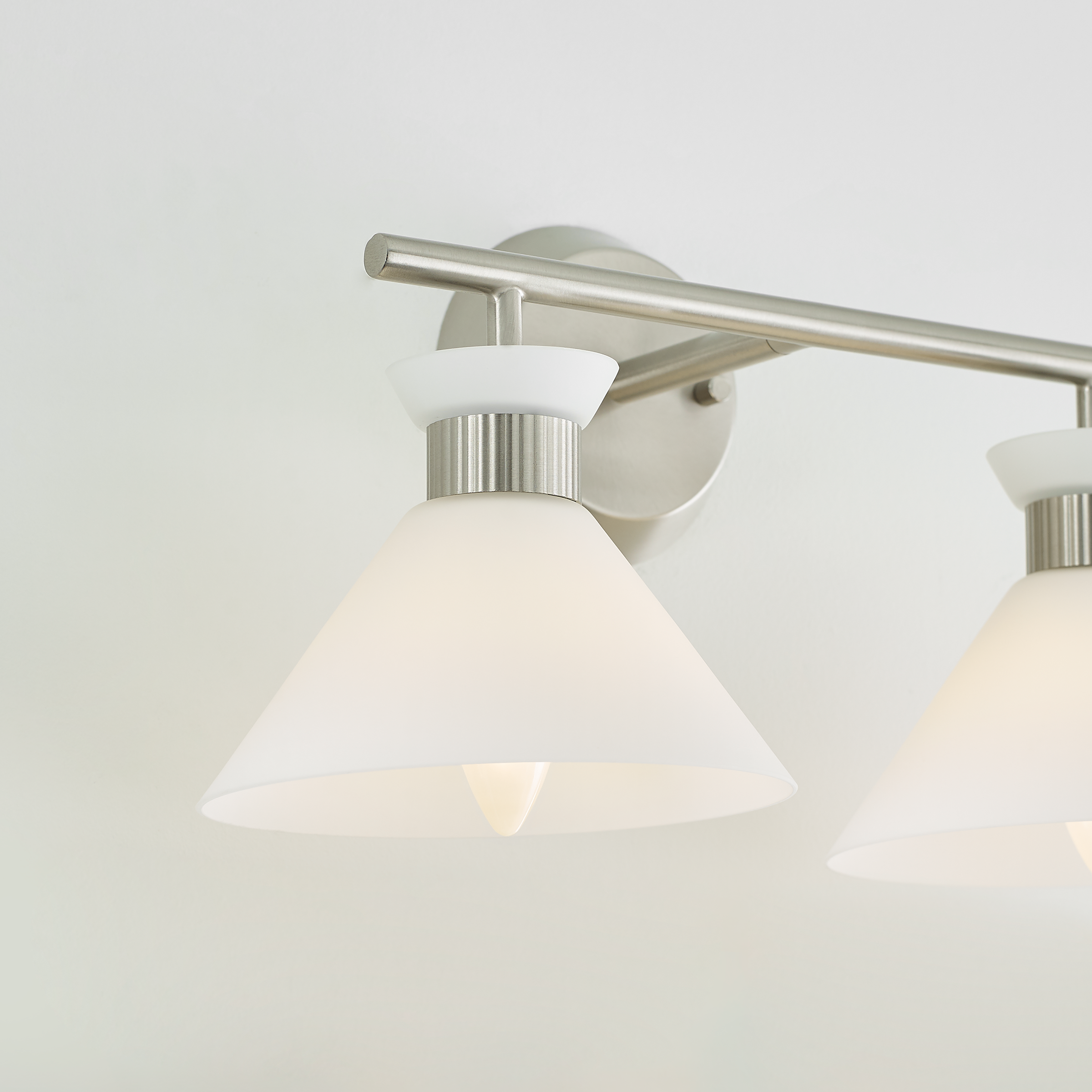 Belcarra 2 - Light Vanity Brushed Steel