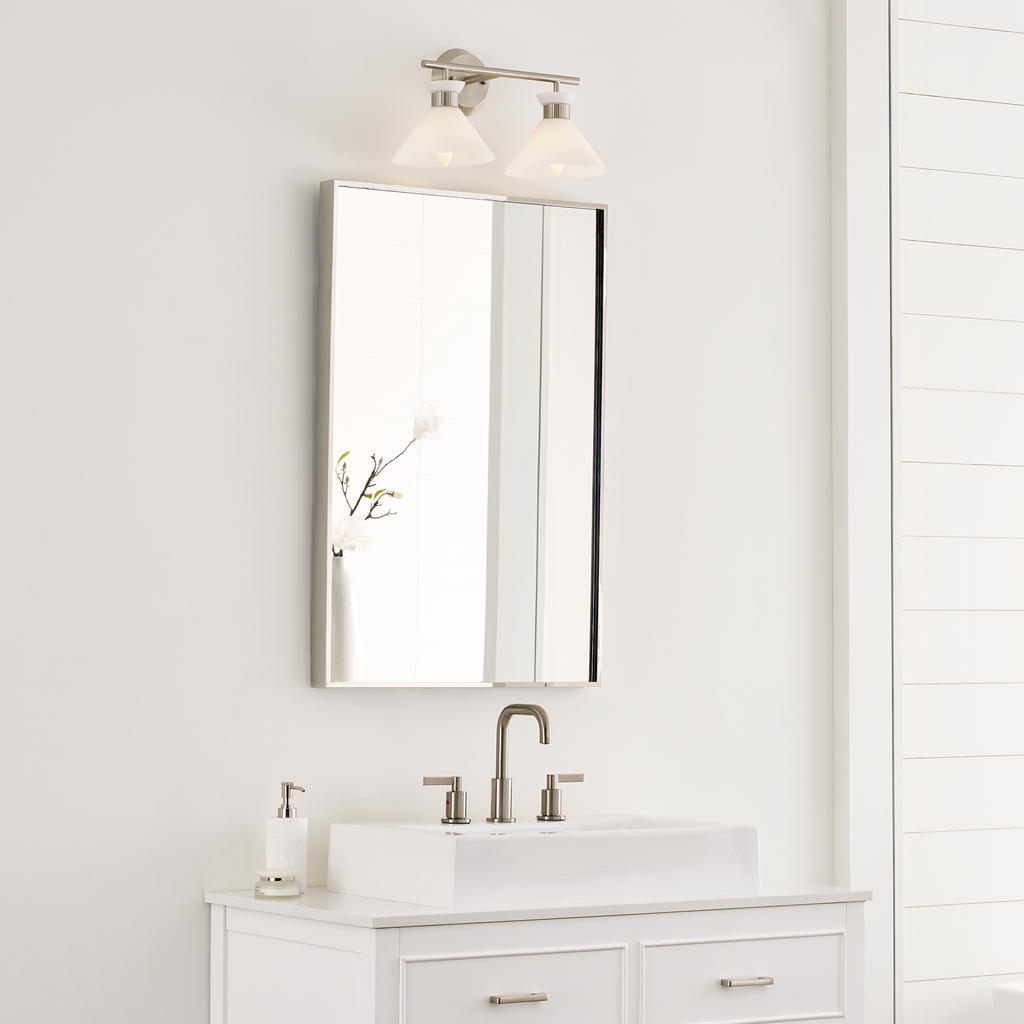 Belcarra 2 - Light Vanity Brushed Steel
