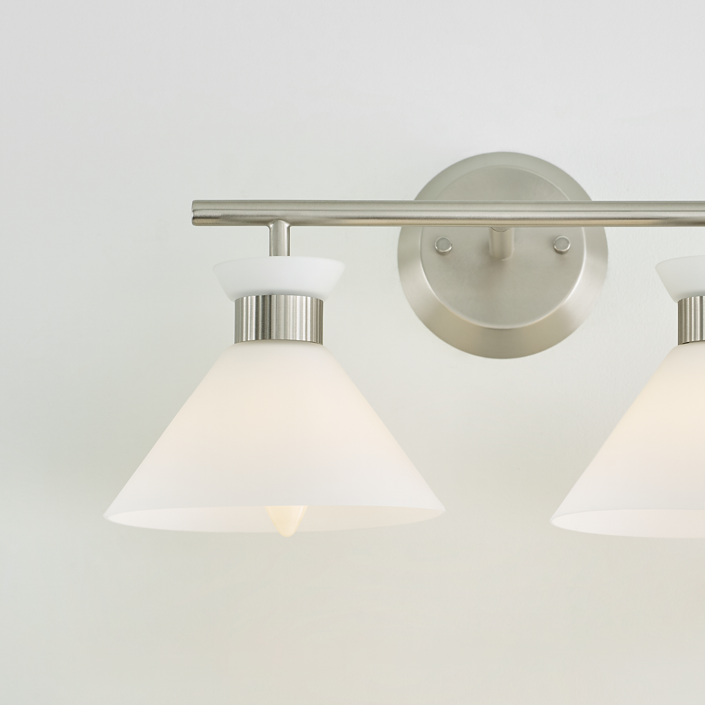 Belcarra 2 - Light Vanity Brushed Steel