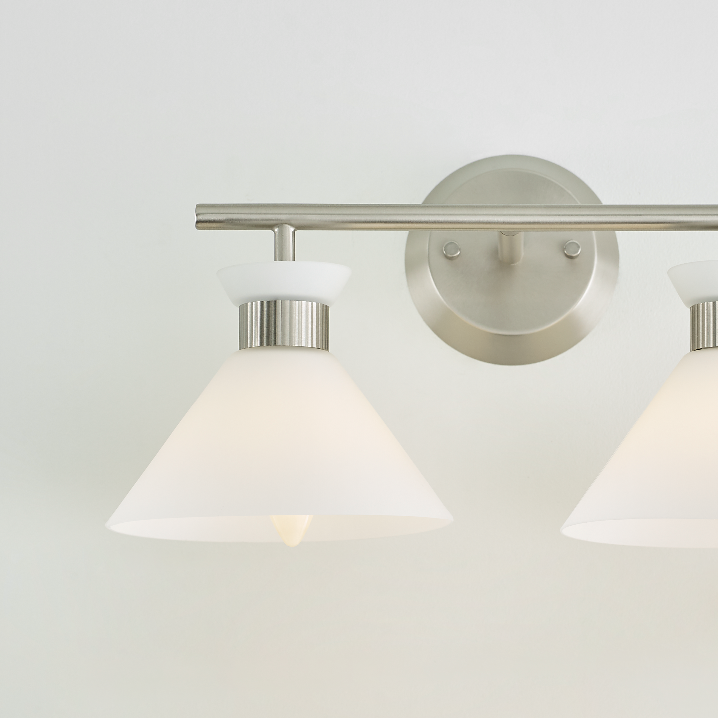 Belcarra 2 - Light Vanity Brushed Steel